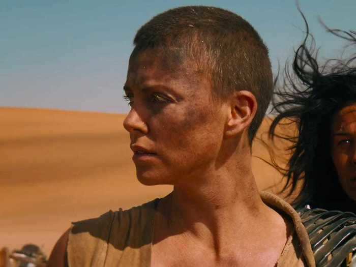 In 2012, the actress shaved her head for "Mad Max: Fury Road."