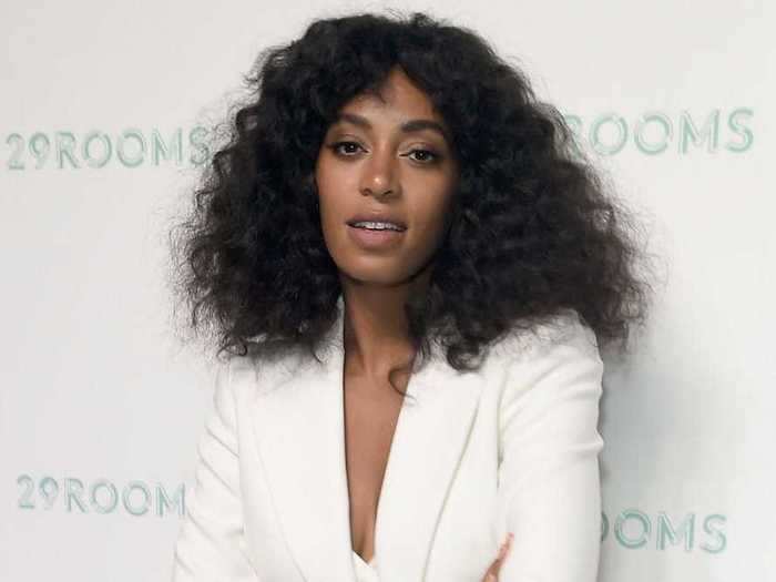 Solange Knowles has styled her hair in a few different ways.