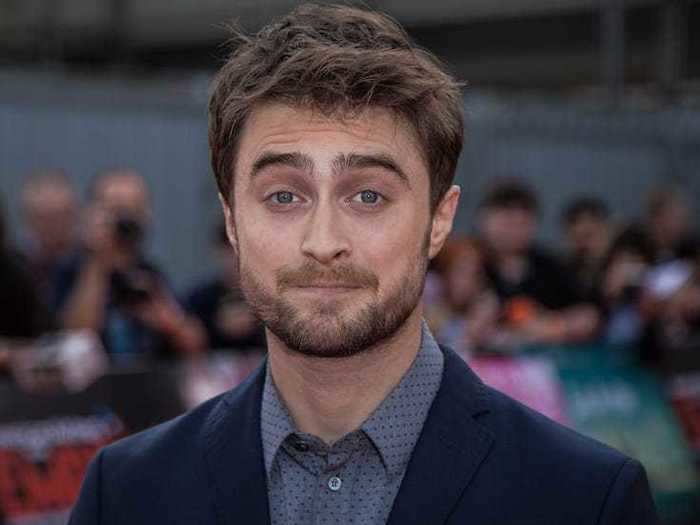 Daniel Radcliffe has long been known for his shaggy brown "Harry Potter" hair.