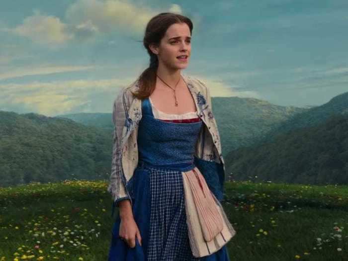 In the live-action "Beauty and the Beast" (2017), Belle