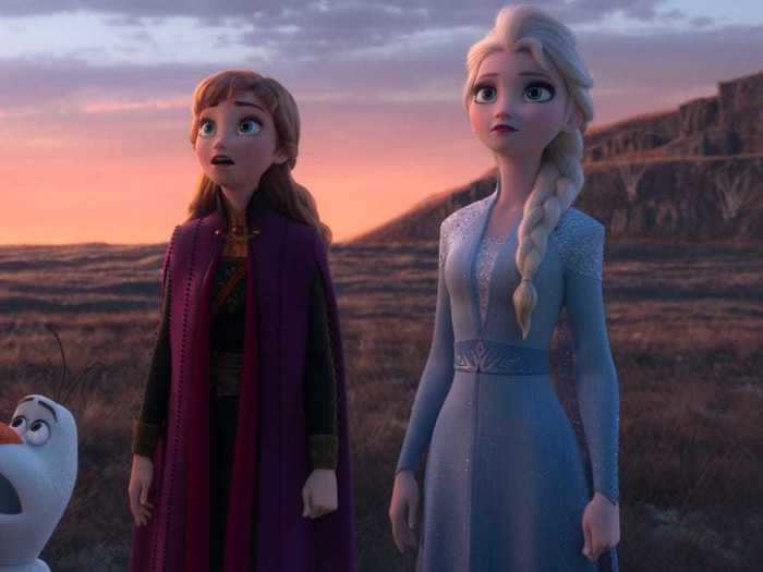 The creative team went to Norway, Finland, and Iceland to come up with ideas for Anna and Elsa