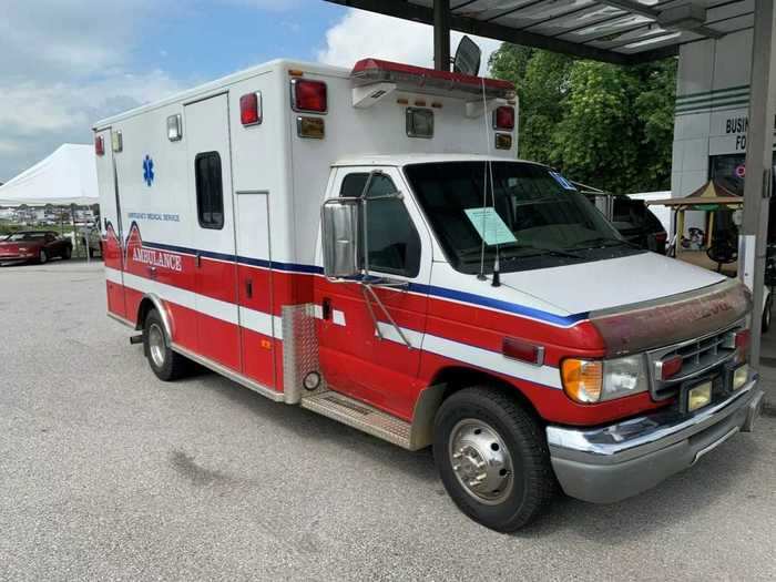 Talley is working on another ambulance build now, and this one will have a bathroom, he told Insider.