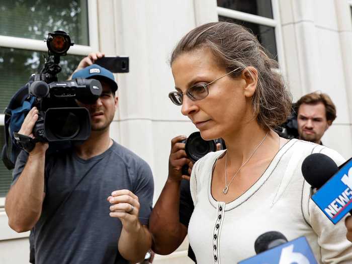 Clare Bronfman, half of the sister heiress duo which helped fund lawsuits against people who left NXIVM. She was sentenced to more than 6 years in prison.