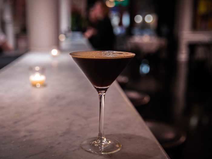 Chocolate lovers, listen up — the After All cocktail is a chocolatey treat with just a hint of spice.