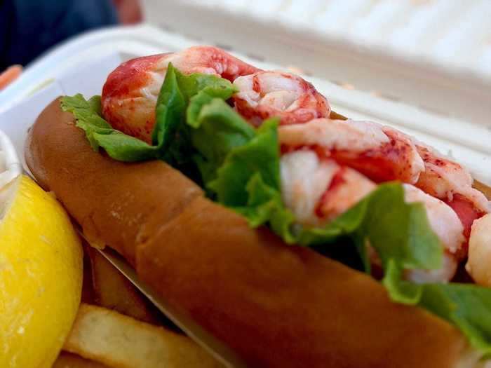 Portland Lobster Co. is straight-up lobster and butter: A roll that