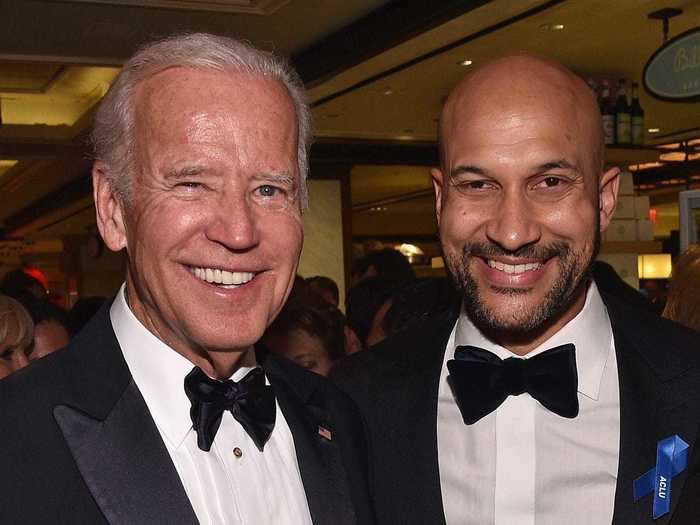 Keegan-Michael Key endorsed Biden back in March.