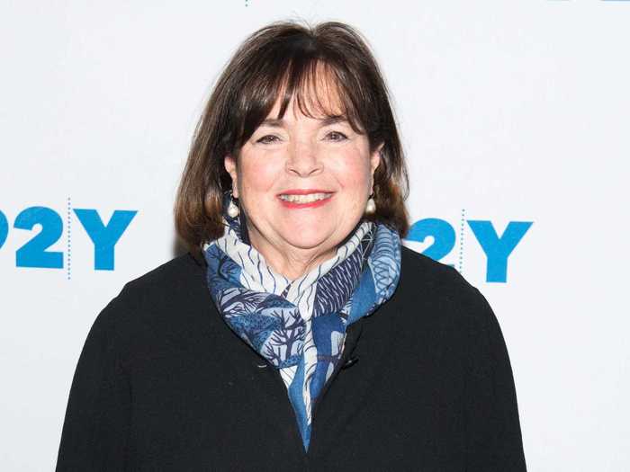 Ina Garten held a virtual fundraiser for Biden in September.