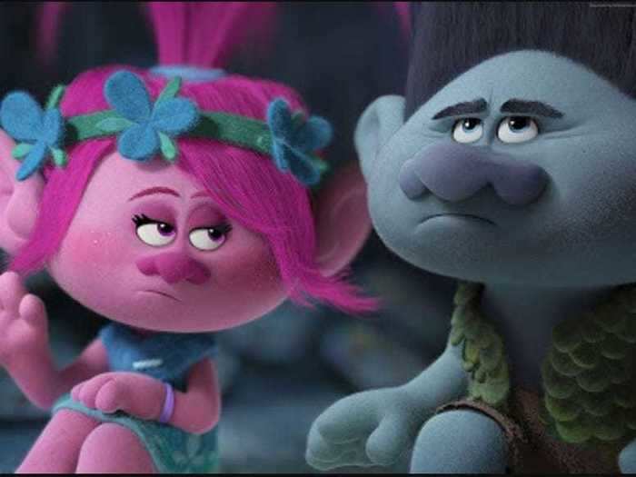 On a Wednesday call telling employees they would be laid off, Katzenberg told them to listen to the song "Get Back Up Again" from the movie "Trolls" to help lift their spirits.