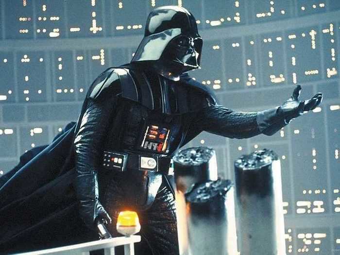 1. Darth Vader ("Star Wars" trilogy)