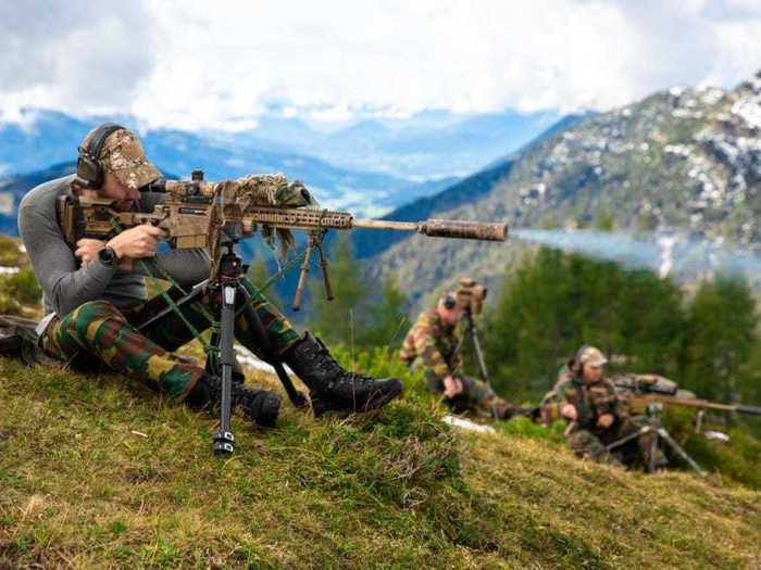 "High-angle shooting is when you shoot further than 300 meters at angles greater than 15 degrees," a Norwegian Army Land Warfare Centre sniper instructor explained during a previous iteration of the training.