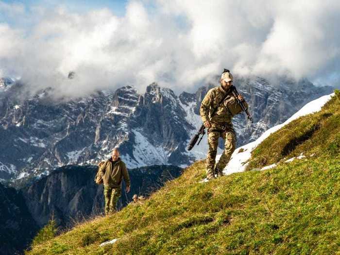 The purpose of the high-angle shooting training is to prepare snipers for mountain combat, situations that demand more of snipers than traditional shooting ranges.