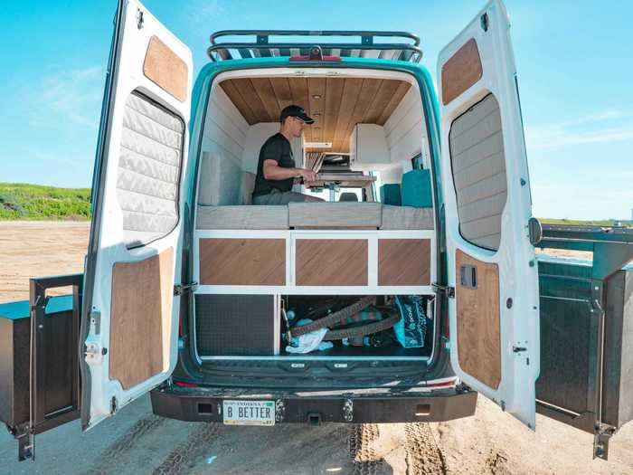 When selecting and customizing a van, you should have three priorities in mind for how to use the space.