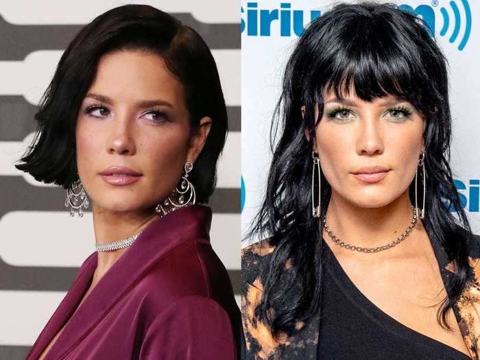 Halsey can rock just about any hairstyle, but the mullet-inspired shag really suits her.