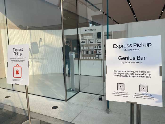 For example, instead of letting customers wait in the infamously long lines that often follow after new iPhone releases, Apple will be using an in-person reservation system that allows customers to book a visitation time and leave the lines if they become too long.