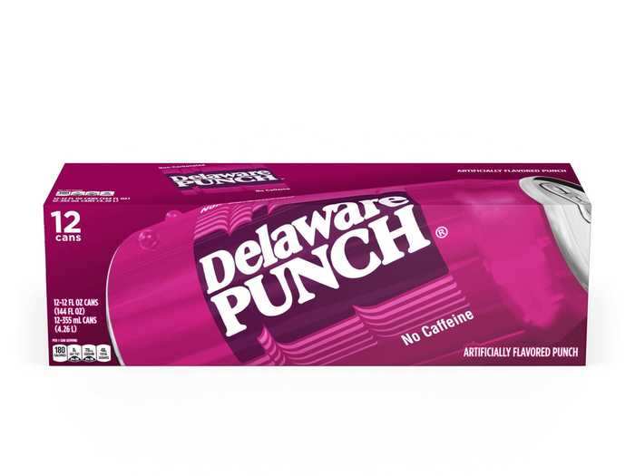 Regional grape drink Delaware Punch was also eliminated.