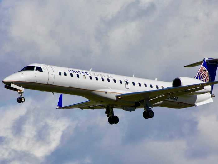 Its flagship aircraft was the Embraer ERJ145, a 50-seat regional aircraft that