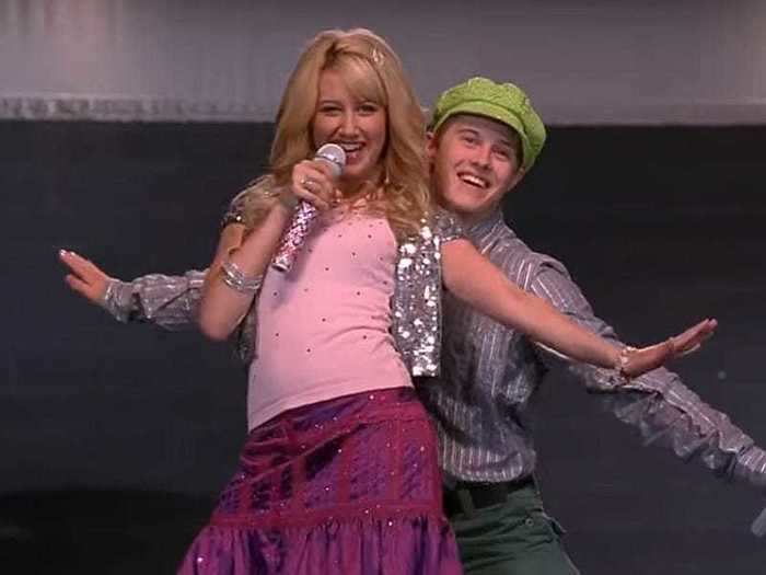 Tisdale and Lucas Grabeel, who played on-screen siblings, didn