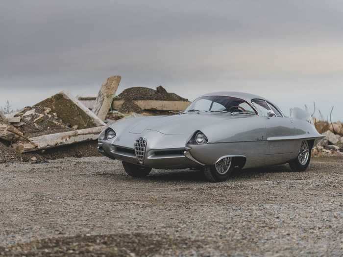 With the 1955 BAT 9d, Alfa Romeo sought to build something a bit more practical for the road, even though the car was never mass produced.