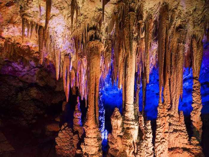 A man purposely kicked and destroyed a thousands-of-years-old stalagmite in a cave in China.