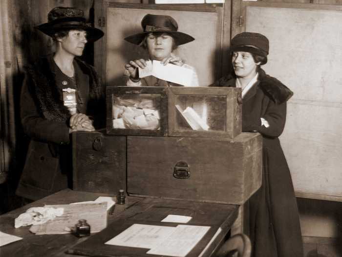 In the 1900s, restrictions and discrimination prevented certain groups from voting.