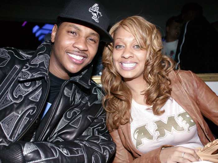 Carmelo and La La Anthony appeared together in 2010