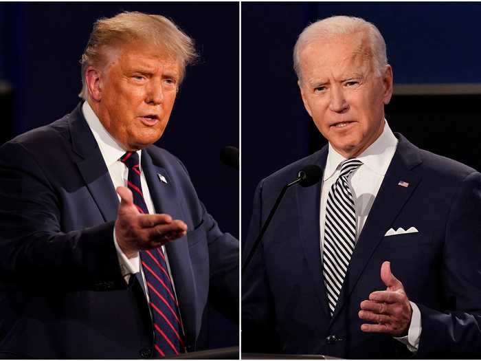 The first 2020 presidential debate was messy, leading many on the internet to compare the two candidates to "The Real Housewives" series.