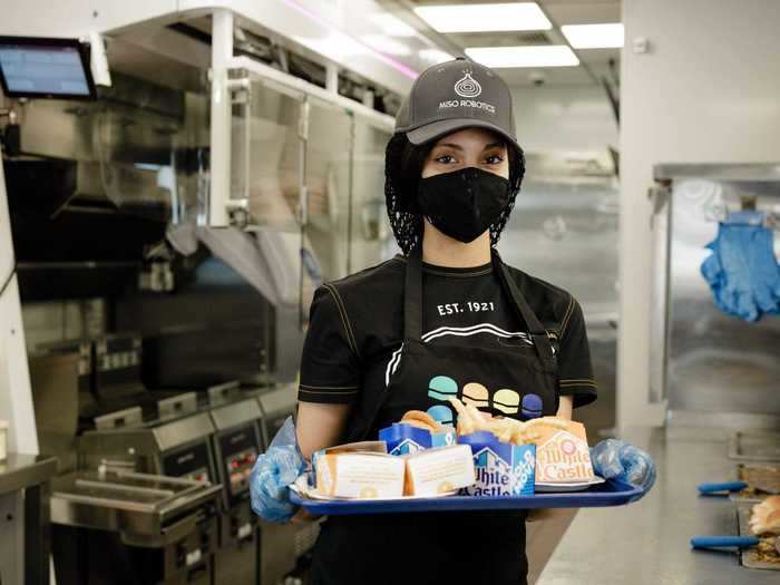 Using Flippy reduces human contact with food, and enables social distancing as fewer employees are required in a crowded kitchen.