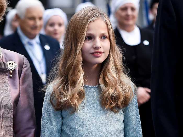 Princess Leonor, the heir to the Spanish throne, will turn the big 1-5 this year on October 31.