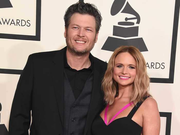 July 2015: Blake Shelton and Miranda Lambert filed for divorce.