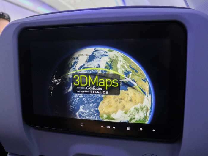 Another upgrade from the old system is the moving 3D map feature.