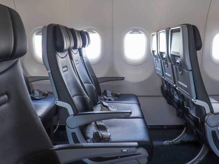 And while still generous, legroom has also been reduced from 34 to 32 inches for core seats.