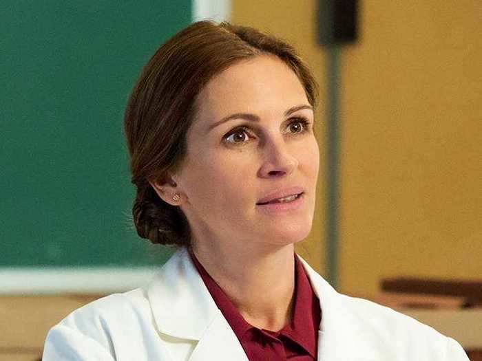 She portrayed a doctor during the 1980s AIDS epidemic in "The Normal Heart" (2014).