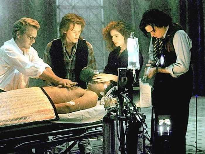 The actress portrayed a med-school student who dabbles with death in "Flatliners" (1990).