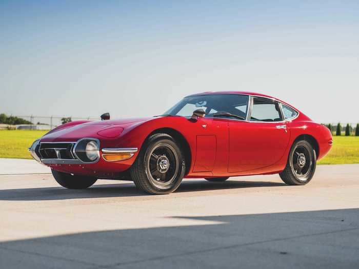 9. 1967 Toyota 2000GT — $912,500