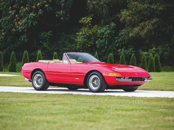 14. 1972 Ferrari 365 GTB/4 Daytona Spider Conversion — $511,000