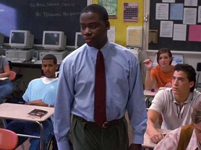 Daryl Mitchell played a teacher named Mr. Morgan.