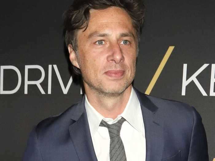 Zach Braff said that he "saw a dead person once."