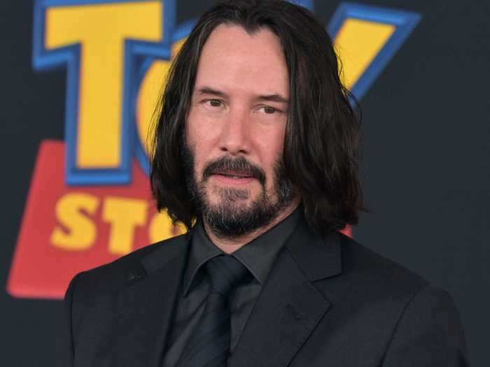 Keanu Reeves said that he saw a ghost in New York and "it was cool."