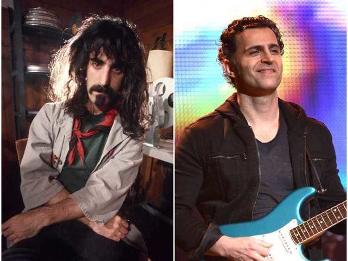 Dweezil Zappa plays his late father Frank