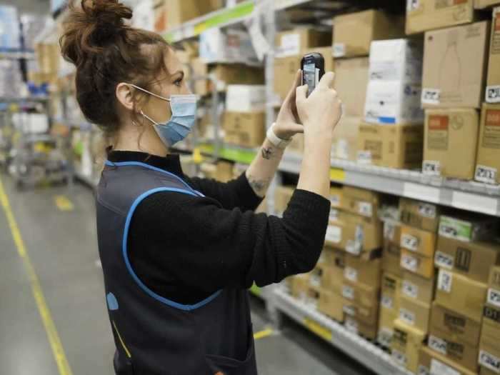 Walmart will also be testing its in-house app designed to speed up the process of moving items from the backroom to the sales area.