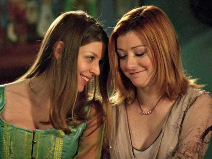 Willow from "Buffy the Vampire Slayer" was a groundbreaking character.