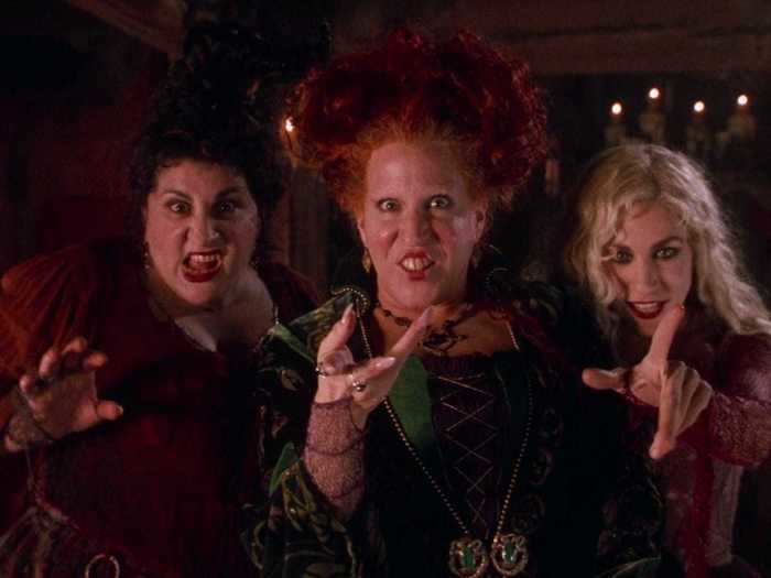 "Hocus Pocus" is a campy 1993 movie that I love rewatching every Halloween.