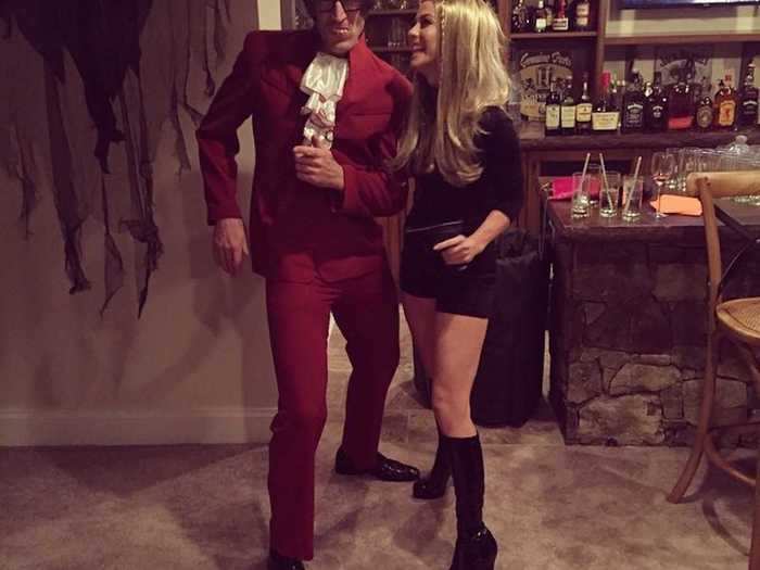 In 2014, Julianne Hough and Brooks Laich donned costumes inspired by "Austin Powers."