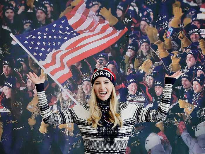 She has represented the US on multiple occasions, including attending the 2018 Winter Olympics in South Korea.