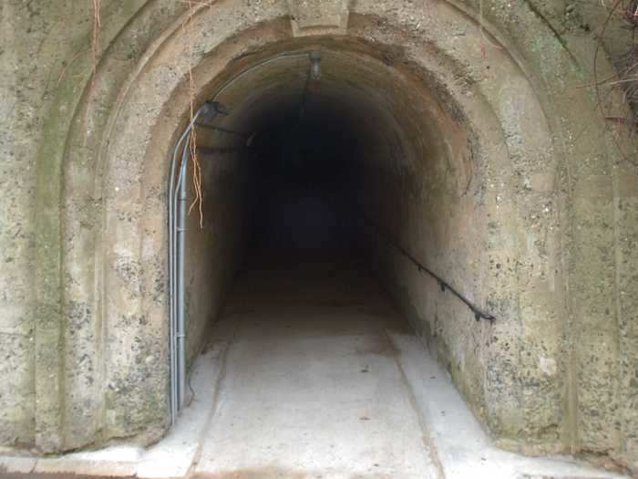 When the fort is open, she said park rangers take patrons through a tunnel and that leads from the visitor