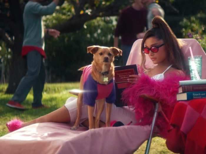 Grande put a modern spin on Elle Woods in "Thank U, Next."