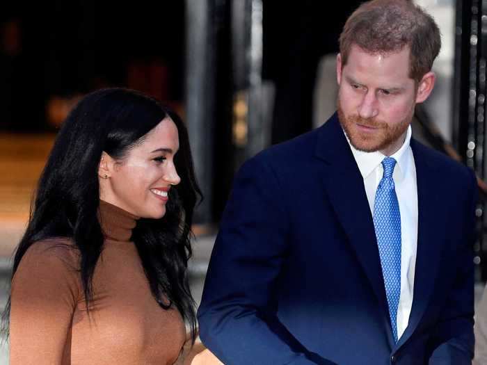 1. The Duke and Duchess of Sussex announced their "step back" from the royal family on January 8