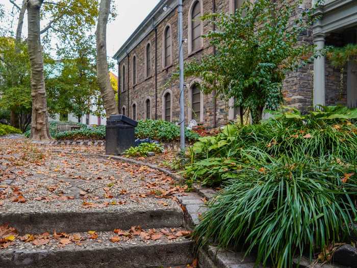 Stuyvesant, who was the last Dutch governor of New Amsterdam, purchased the land in 1651 and built a chapel on it by 1660.