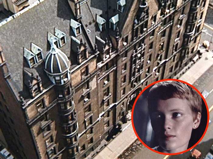 The luxury apartment building was featured in the 1968 classic horror film "Rosemary