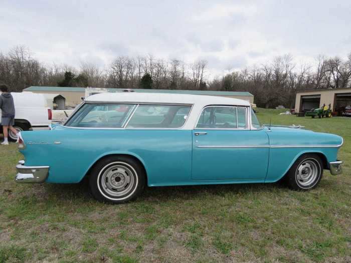 1955 Chevrolet Nomad wagon — $52,320